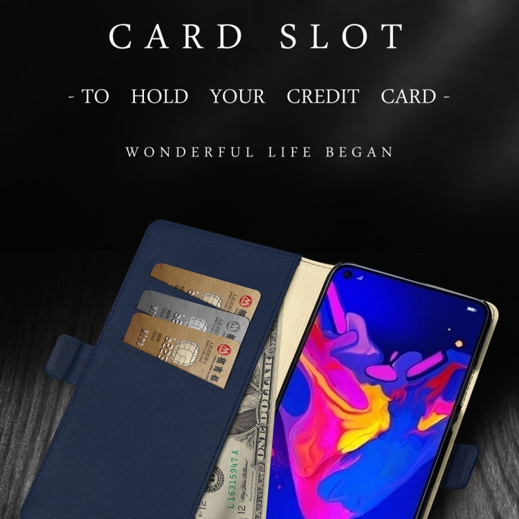 DZGOGO MILO Series PC + PU Horizontal Flip Leather Case for Huawei Honor View 20, with Holder & Card Slot & Wallet