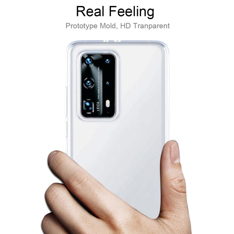 For Huawei P40 Pro+ 0.5mm Ultrathin TPU Soft Protective Case (Transparent)
