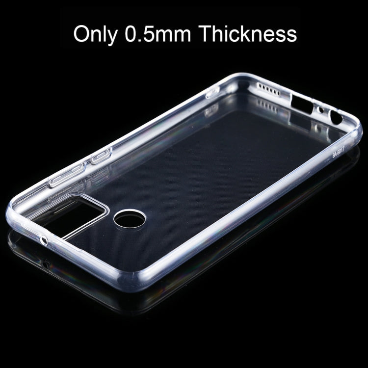 For Huawei Honor Play 9A 0.5mm Ultrathin TPU Soft Protective Case(Transparent)