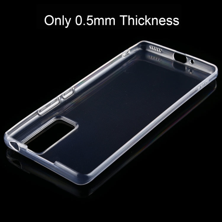 For Huawei Honor 30 Pro 0.5mm Ultra-Thin Transparent TPU Protective Case (Transparent)