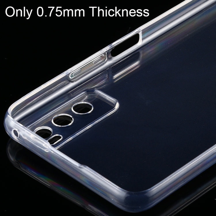 For Huawei Enjoy Z 5G 0.75mm Ultra-Thin Transparent TPU Protective Case