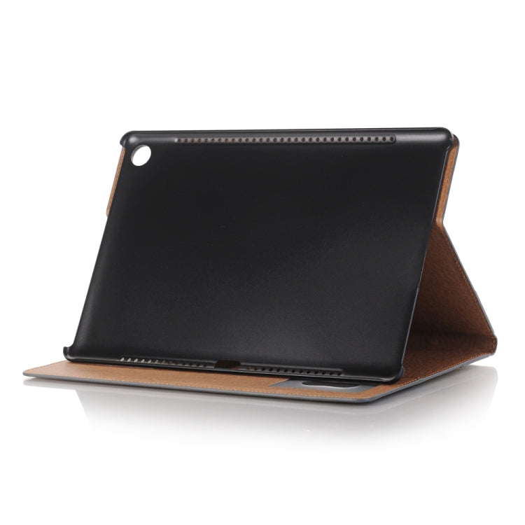 For Huawei MediaPad M5 10.8 inch Vintage Book Style Horizontal Flip Environmental PU Leather Case with Holder & Card Slots & Wallet & Photo Frame