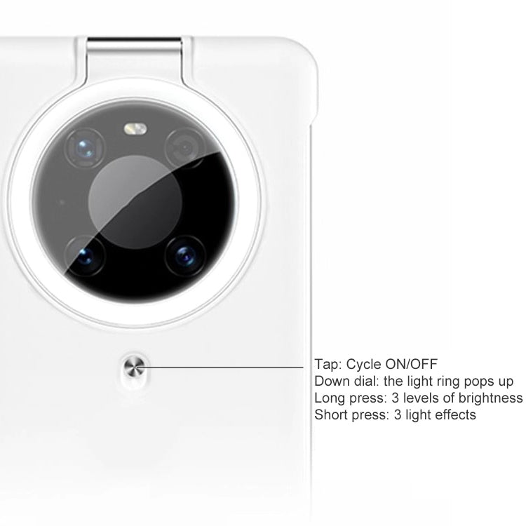 For Huawei Mate 30 Pro Selfie Fill Light Protective Case(White)