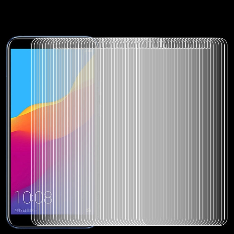 100 PCS 0.26mm 9H 2.5D Tempered Glass Film for Huawei Honor 7A
