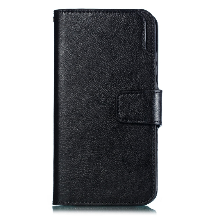 Multifunctional Litchi Texture Horizontal Flip Leather Case for Huawei P20 Lite, with