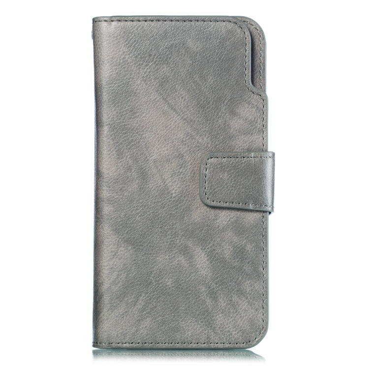 Multifunctional Litchi Texture Horizontal Flip Leather Case for Huawei P20 Lite, with