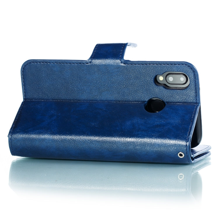 Multifunctional Litchi Texture Horizontal Flip Leather Case for Huawei P20 Lite, with