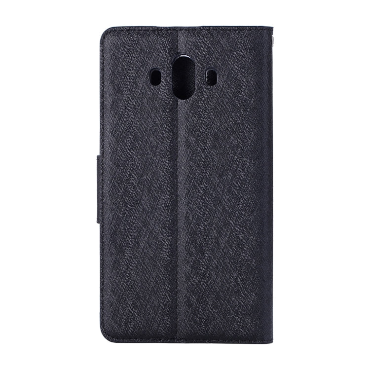 For Huawei Mate 10 Silk Texture Horizontal Flip Leather Case with Holder & Card Slots & Wallet & Photo Frame