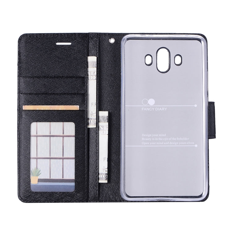 For Huawei Mate 10 Silk Texture Horizontal Flip Leather Case with Holder & Card Slots & Wallet & Photo Frame