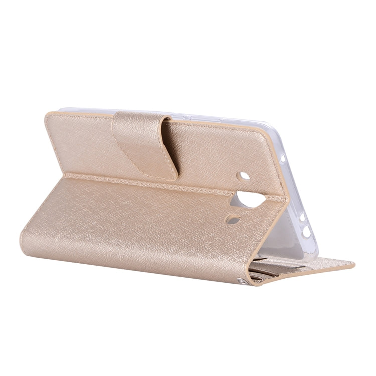 For Huawei Mate 10 Silk Texture Horizontal Flip Leather Case with Holder & Card Slots & Wallet & Photo Frame