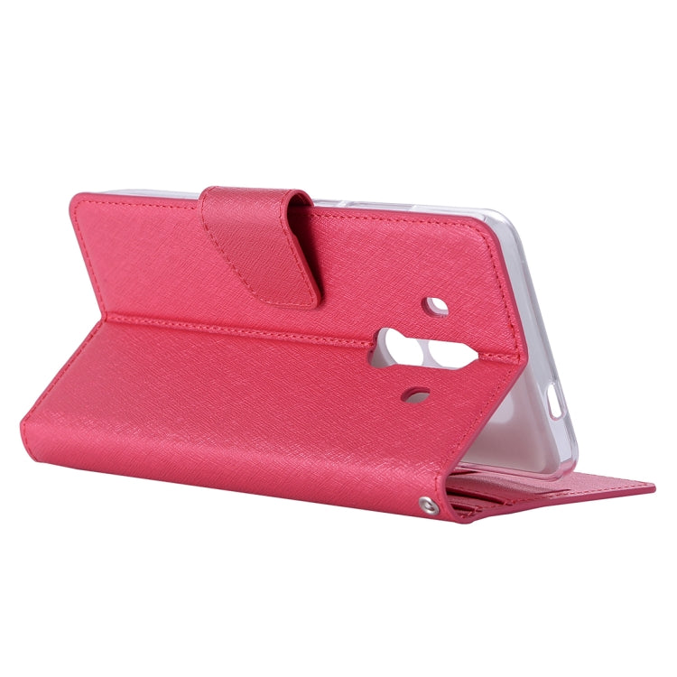 For Huawei Mate 10 Pro Silk Texture Horizontal Flip Leather Case with Holder & Card Slots & Wallet & Photo Frame