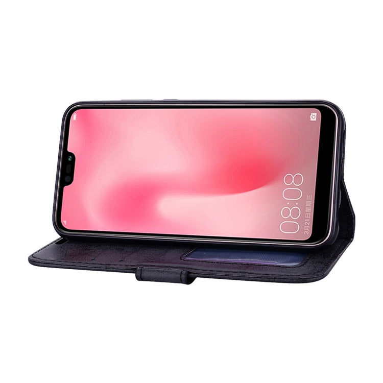 Mandragora Pattern Crystal Encrusted Horizontal Flip Leather Case for Huawei P20 Lite / Nova 3e, with Card Slot & Holder & Wallet & Lanyard