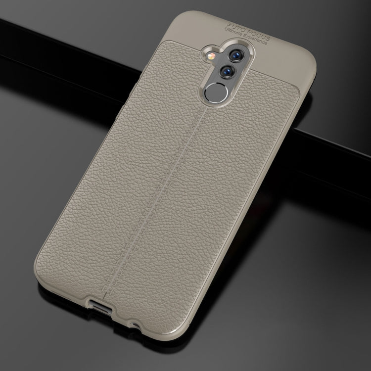 Litchi Texture TPU Shockproof Case for Huawei Mate 20 Lite
