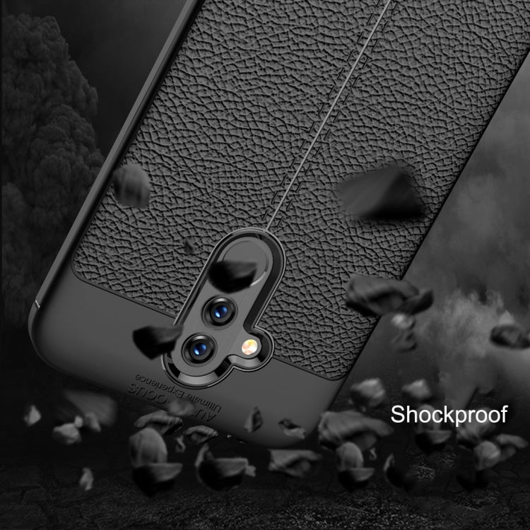 Litchi Texture TPU Shockproof Case for Huawei Mate 20 Lite