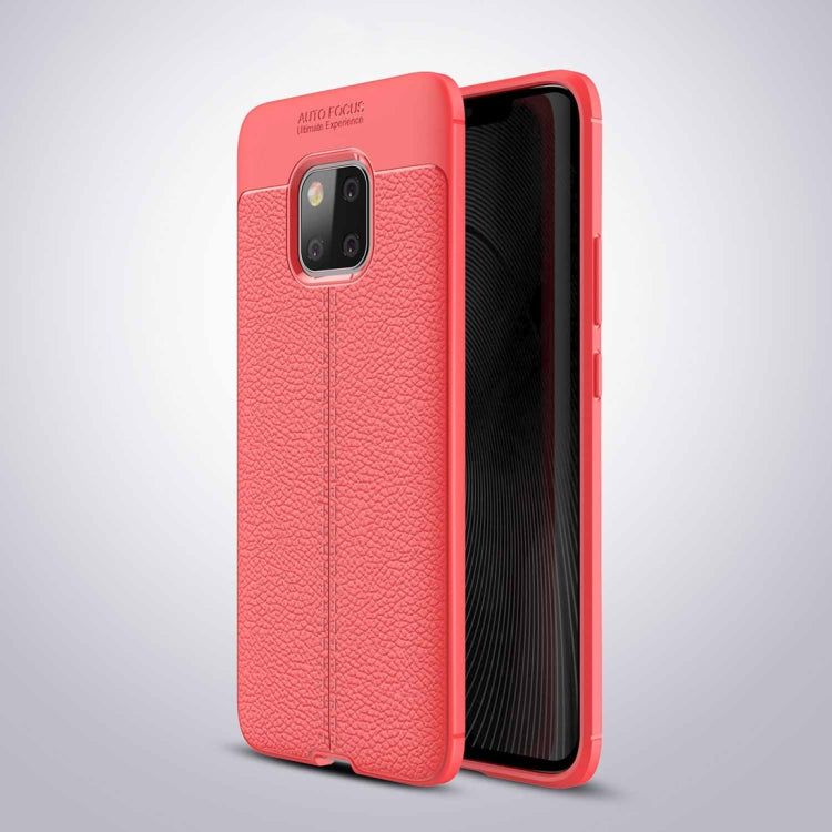 Litchi Texture TPU Shockproof Case for Huawei Mate 20 Pro