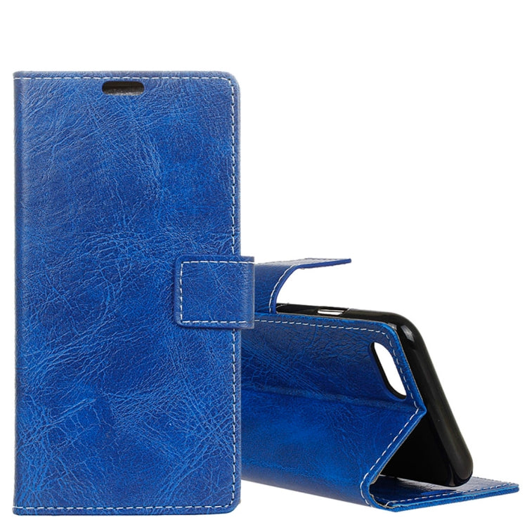 For Huawei Honor View 10 Retro Crazy Horse Texture Horizontal Flip Leather Case with Holder & Card Slots & Wallet & Photo Frame