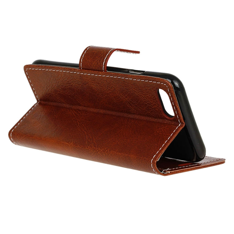 For Huawei Honor View 10 Retro Crazy Horse Texture Horizontal Flip Leather Case with Holder & Card Slots & Wallet & Photo Frame