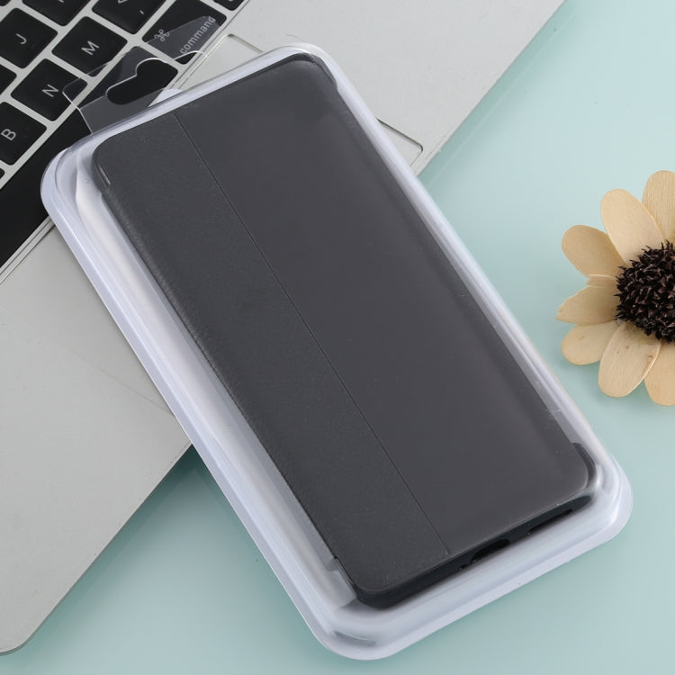 For Huawei P40 Pro PU Leather Horizontal Flip Case, with Caller ID Display & Sleep / Wake-up Function