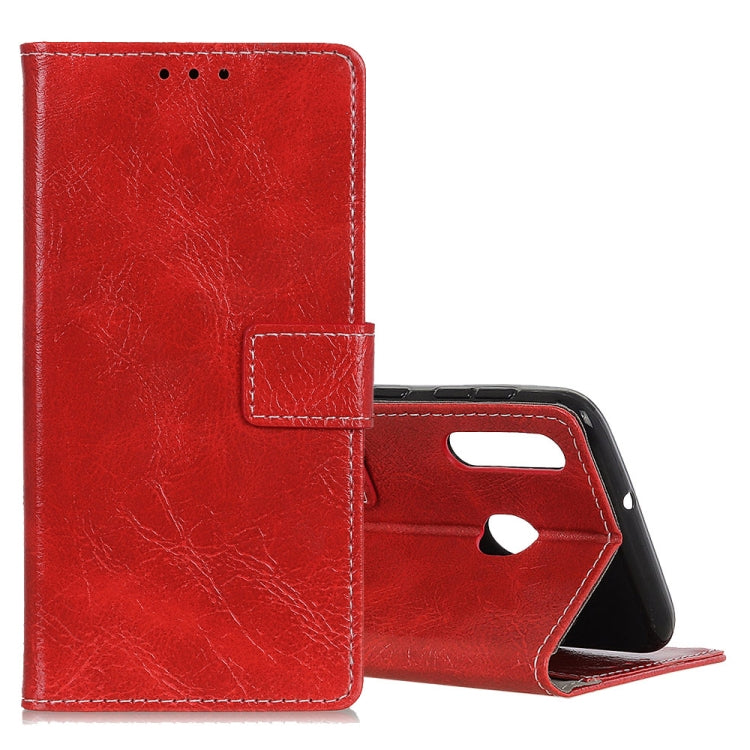 Retro Crazy Horse Texture Horizontal Flip Leather Case for Huawei P Smart+ 2019 / Honor 10i, with Holder & Card Slots & Photo Frame