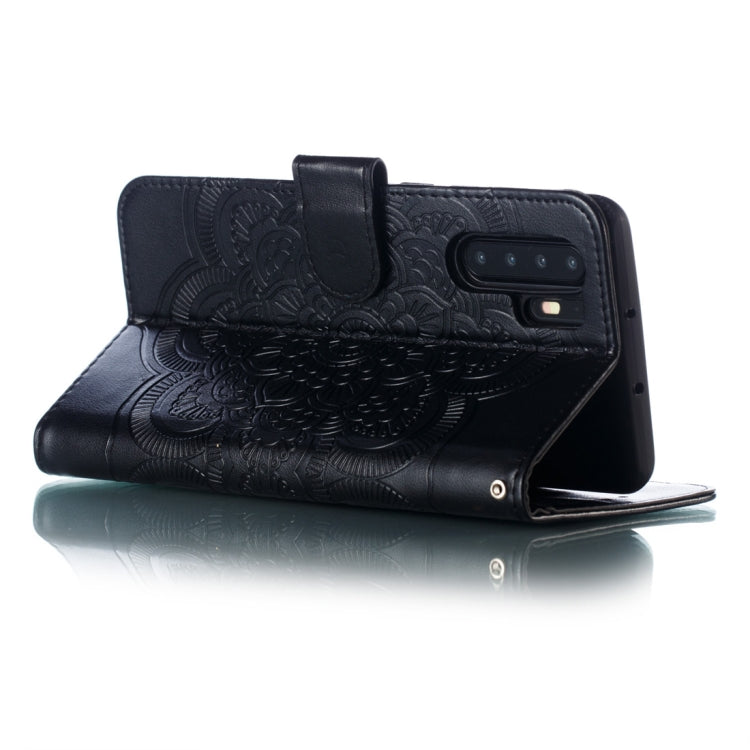 Mandala Embossing Pattern Horizontal Flip Leather Case for Huawei P30 Pro, with Holder & Card Slots & Wallet & Photo Frame