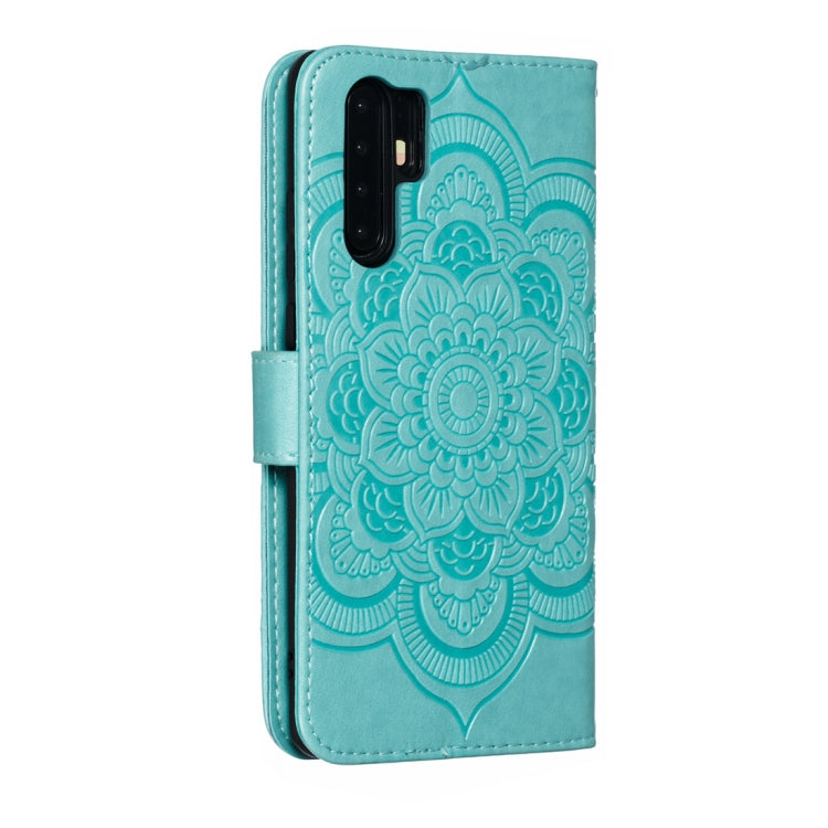 Mandala Embossing Pattern Horizontal Flip Leather Case for Huawei P30 Pro, with Holder & Card Slots & Wallet & Photo Frame