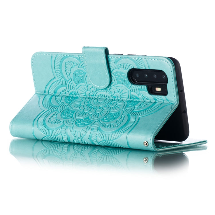 Mandala Embossing Pattern Horizontal Flip Leather Case for Huawei P30 Pro, with Holder & Card Slots & Wallet & Photo Frame