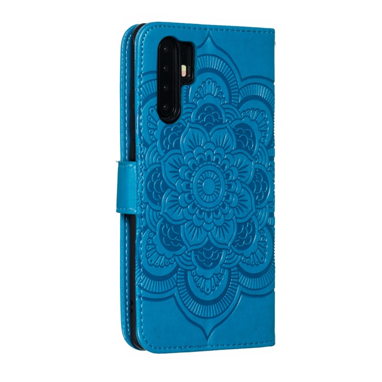 Mandala Embossing Pattern Horizontal Flip Leather Case for Huawei P30 Pro, with Holder & Card Slots & Wallet & Photo Frame