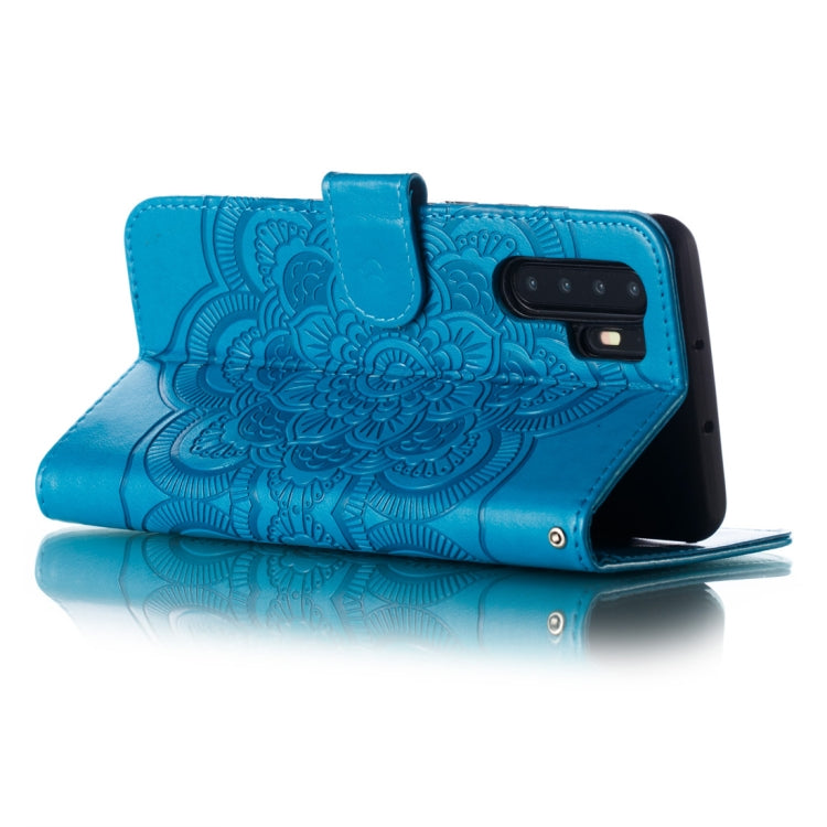 Mandala Embossing Pattern Horizontal Flip Leather Case for Huawei P30 Pro, with Holder & Card Slots & Wallet & Photo Frame