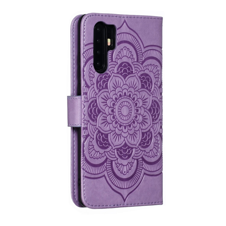 Mandala Embossing Pattern Horizontal Flip Leather Case for Huawei P30 Pro, with Holder & Card Slots & Wallet & Photo Frame