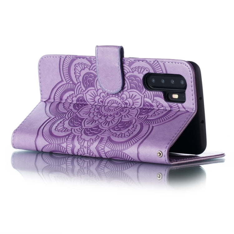 Mandala Embossing Pattern Horizontal Flip Leather Case for Huawei P30 Pro, with Holder & Card Slots & Wallet & Photo Frame