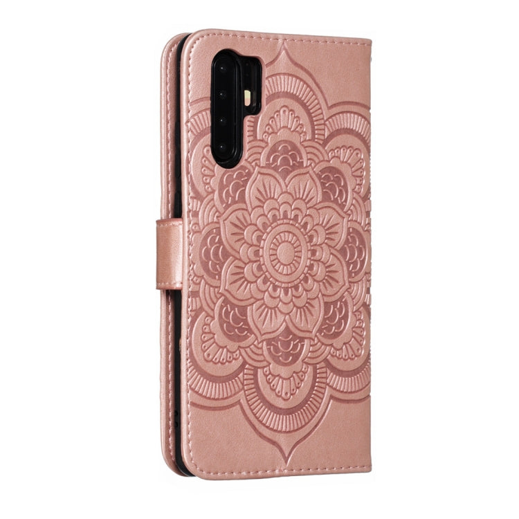 Mandala Embossing Pattern Horizontal Flip Leather Case for Huawei P30 Pro, with Holder & Card Slots & Wallet & Photo Frame