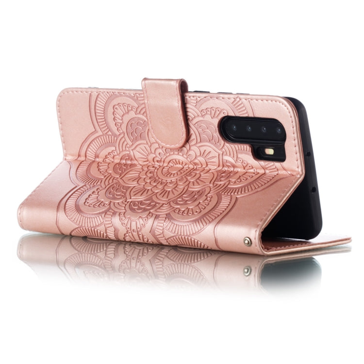 Mandala Embossing Pattern Horizontal Flip Leather Case for Huawei P30 Pro, with Holder & Card Slots & Wallet & Photo Frame