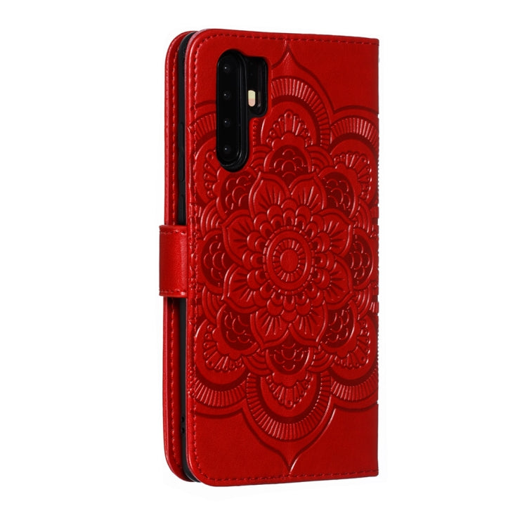 Mandala Embossing Pattern Horizontal Flip Leather Case for Huawei P30 Pro, with Holder & Card Slots & Wallet & Photo Frame