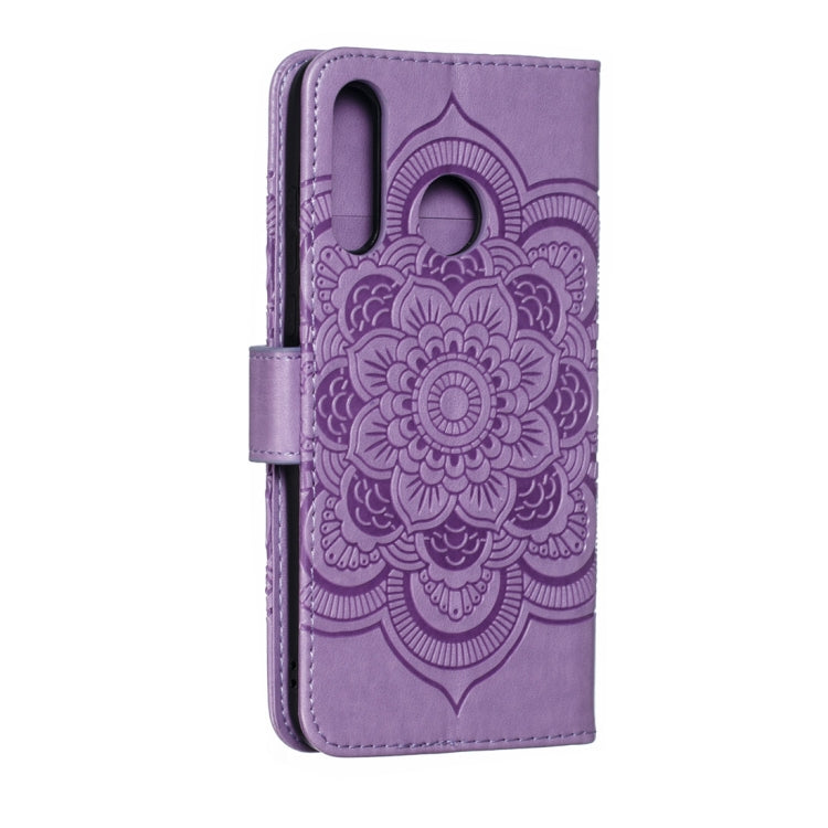 Mandala Embossing Pattern Horizontal Flip Leather Case for Huawei P30 Lite, with Holder & Card Slots & Wallet & Photo Frame