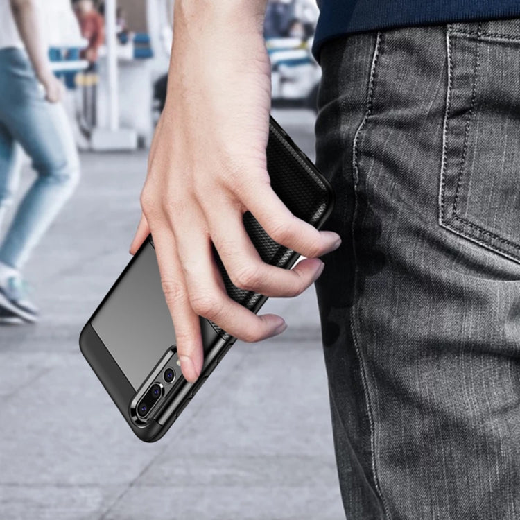 UNBREANK PC + TPU Invisible Airbag Shockproof Protective Case for Huawei P20 Pro