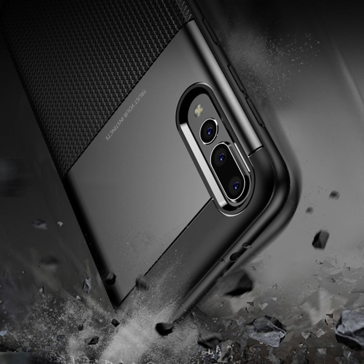 UNBREANK PC + TPU Invisible Airbag Shockproof Protective Case for Huawei P20 Pro