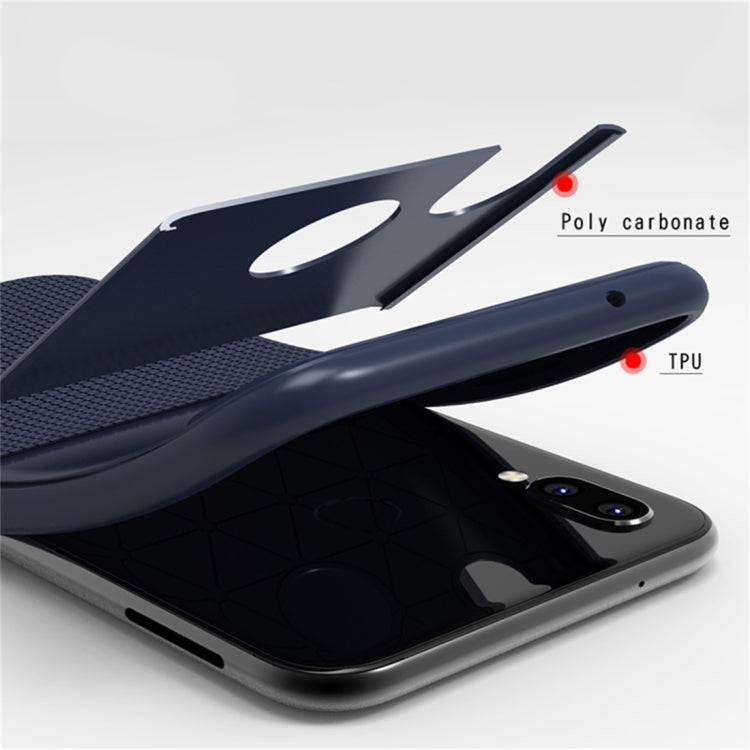 UNBREANK PC + TPU Invisible Airbag Shockproof Protective Case for Huawei P20 Lite / Nova 3e(Black)