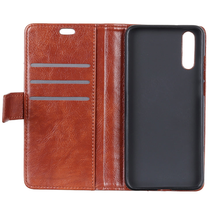 Copper Buckle Nappa Texture Horizontal Flip Leather Case for Huawei Y7 Pro (2019) / Enjoy 9, with Holder & Card Slots & Wallet
