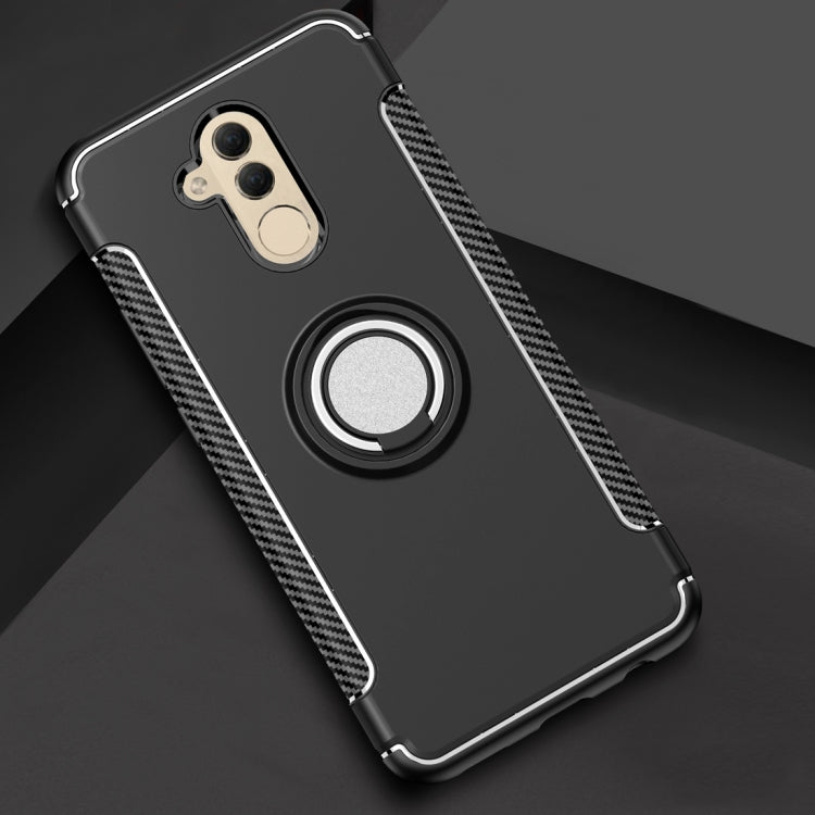 Magnetic 360 Degree Rotation Ring Holder Armor Protective Case for Huawei Mate 20 Lite