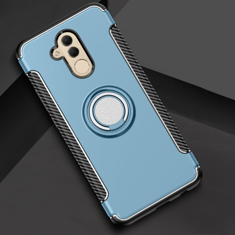 Magnetic 360 Degree Rotation Ring Holder Armor Protective Case for Huawei Mate 20 Lite