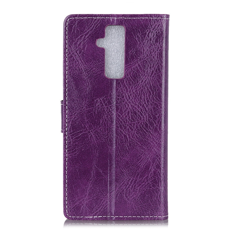 Retro Crazy Horse Texture Horizontal Flip Leather Case for Huawei Mate 20 Lite, with Holder & Card Slots & Photo Frame