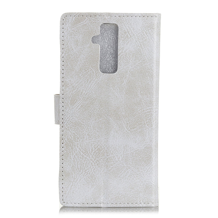 Retro Crazy Horse Texture Horizontal Flip Leather Case for Huawei Mate 20 Lite, with Holder & Card Slots & Photo Frame