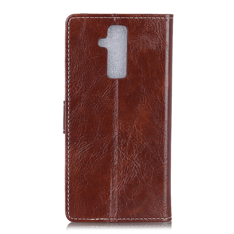Retro Crazy Horse Texture Horizontal Flip Leather Case for Huawei Mate 20 Lite, with Holder & Card Slots & Photo Frame