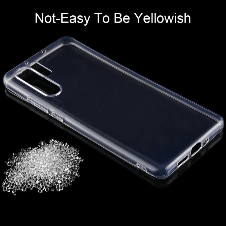 50 PCS 0.75mm Ultrathin Transparent TPU Soft Protective Case for Huawei P30 Pro