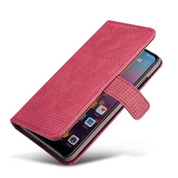Retro Style Mesh Breathable Horizontal Flip Leather Case for Huawei P20, with Card Slot & Holder & Wallet