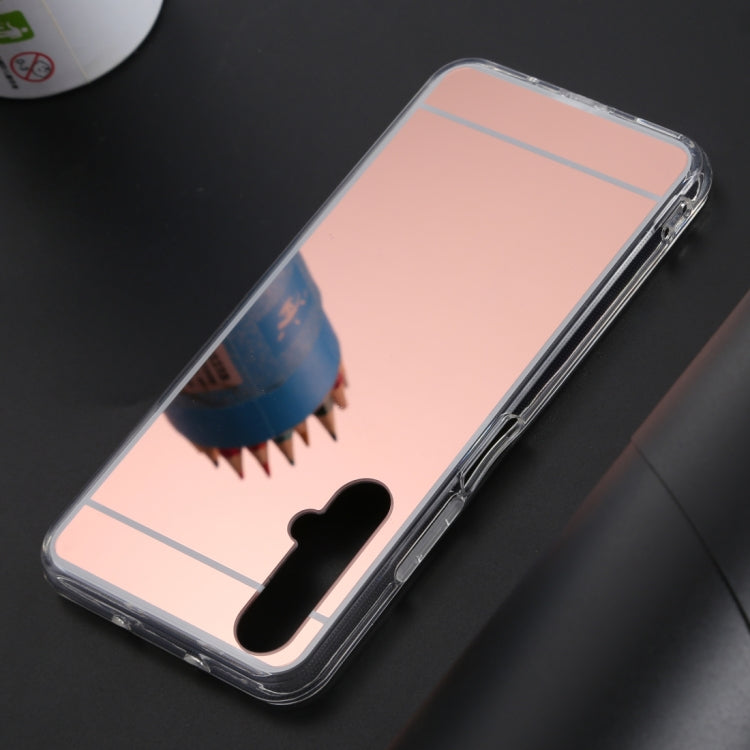 Ultra-thin Electroplating Mirror Acrylic TPU Protective Back Cover Case for Huawei Honor 20