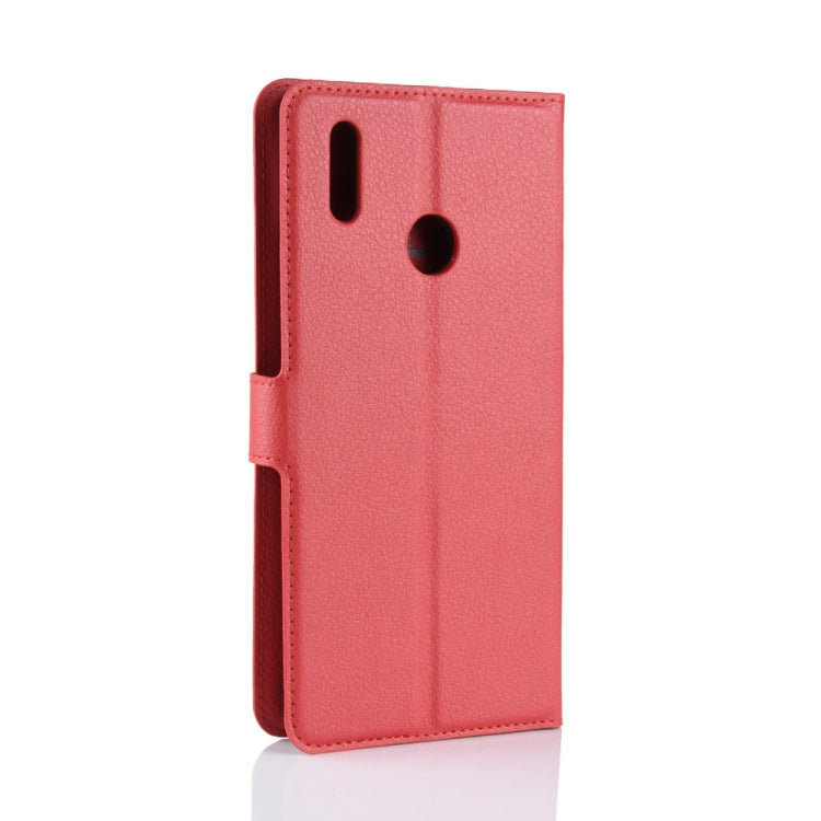 Litchi Texture Horizontal Flip Leather Case for Huawei Honor Note 10, with Wallet & Holder & Card Slots