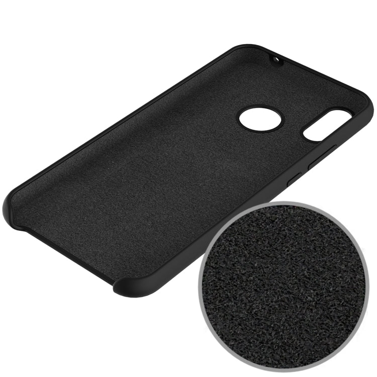 Solid Color Liquid Silicone Dropproof Protective Case for Huawei Nova 3