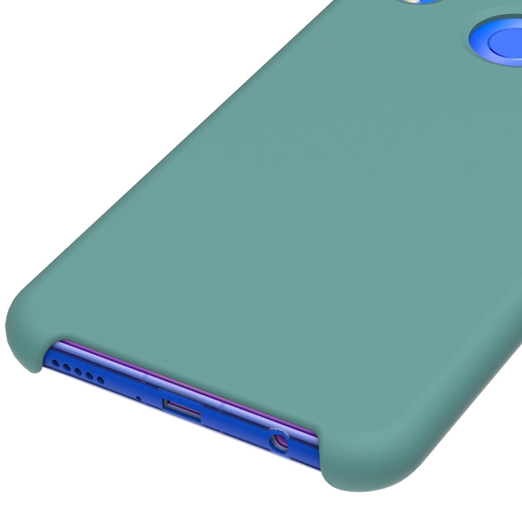 Solid Color Liquid Silicone Dropproof Protective Case for Huawei Nova 3