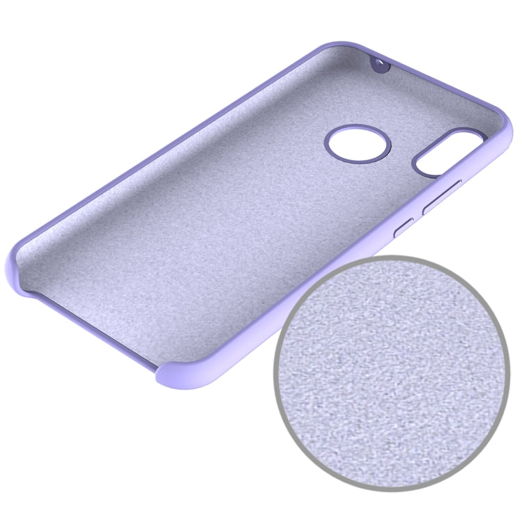 Solid Color Liquid Silicone Dropproof Protective Case for Huawei Nova 3